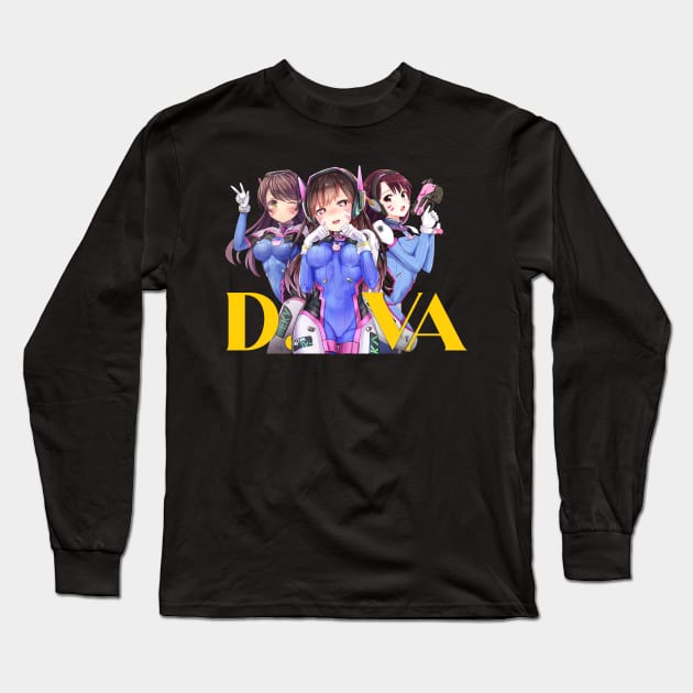 Dva Long Sleeve T-Shirt by clvndesign